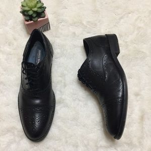 Aston Grey Collection KOBE Men's Leather Oxford